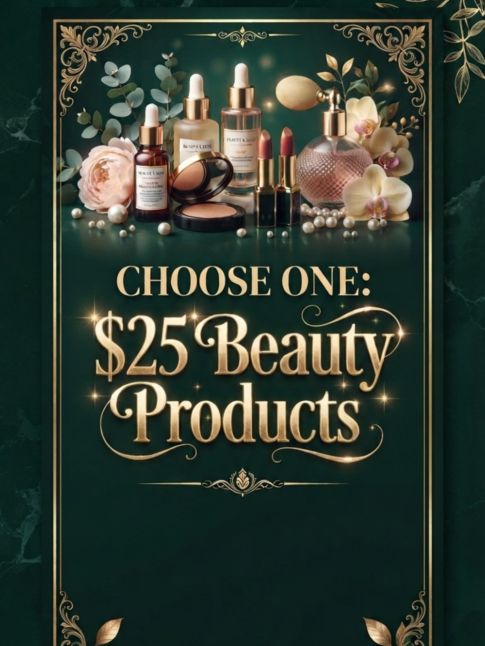 Choose One: $25 Beauty Products